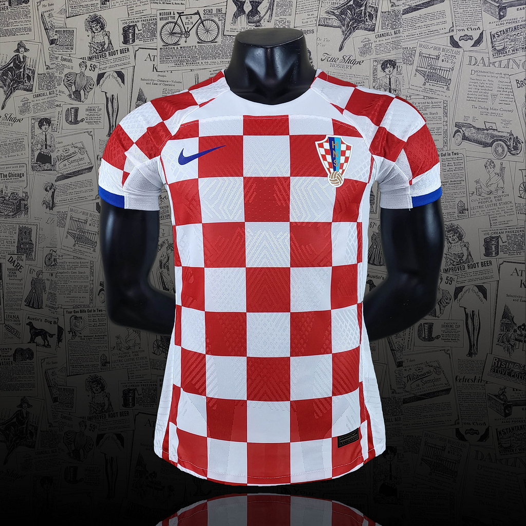 Croatia World Cup 2022 Soccer Jersey Home Kit Buy Online On Sale Player Edition Ya Jersey Club 2183